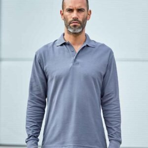 Pro RTX Pro Long Sleeve Piqué Polo Shirt